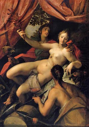 Allegory of Peace Art and Abundance, Hans von Aachen